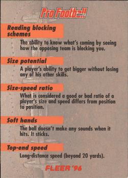 Checklist 1996 Fleer NFL Checklist #200